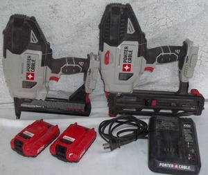 lot 23 image: Finish Nailer and Crown Stapler