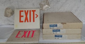 lot 100 image: Exit Sign and Lights