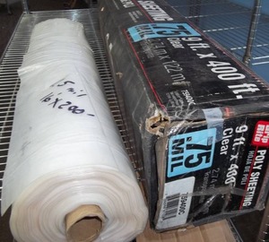 lot 110 image: Poly Sheeting