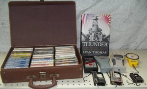 lot 120 image: Fish Scales and Cassette Tapes