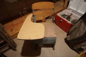 Vintage Class Room Student Desk