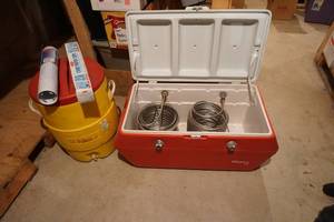 Gott 80 Cooler With Built In Cooling Coils and Beer Taps