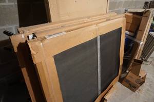 Lot of 4 Larson 3 Season Porch Windows & Screen Door