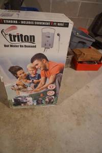 Triton Brand Hot Water On Demand Portable Water Heating System