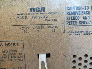 VINTAGE RCA Stereo