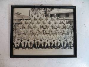 VINTAGE Framed Military Photo
