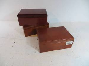 3 Humidor Boxes