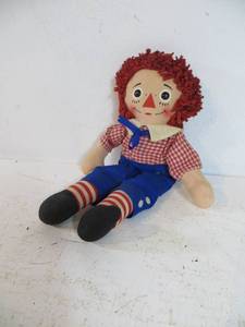 VINTAGE Raggedy Andy Cloth Doll