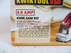 4.0 AMP Kwik Saw Kit