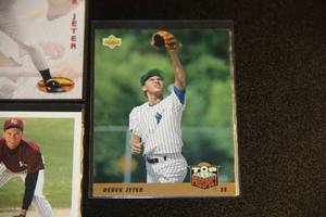 Derek Jeter Rookie Prospect and Minor League Card Lot  5 Cards