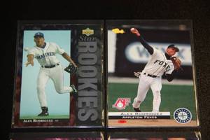 Alex Rodriguez Rookie Card Lot  4 Cards