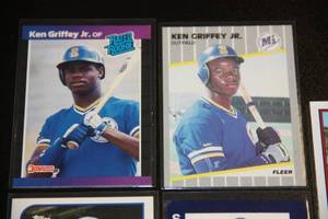 Ken Griffey Jr Rookie and Minor League Card Lot  5 Cards