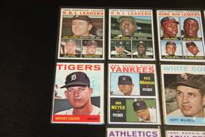 1964 Topps Baseball Card Lot  10 Cards