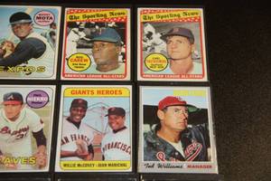 1969 - 1971 Topps Baseball Card Lot  12 Cards