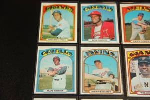 1972 Topps Baseball Card Lot #2  19 Card