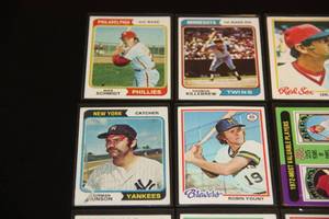 1974 - 1979 Topps Baseball Card Lot  15 Cards