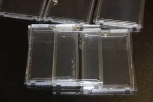 Used One Touch Magnetic Card Holder Lot  10 Items