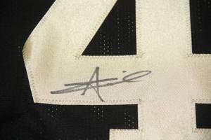 Alvin Kamara New Orleans Saints Jersey Auto Beckett COA