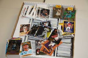 Four Row Box Mixed Sports Card Lot Lots of Stars and Current