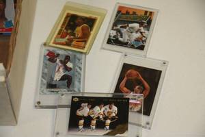 Single Row Box of Misc Mixed Sports Cards