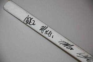 Minnesota Wild Multi Auto Hockey Stick
