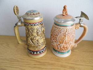 Lot of 2 Steins