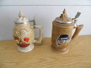 Lot of 2 Steins