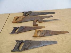 Lot of 6 Saws