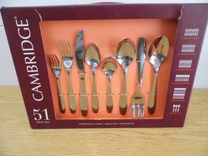 51 Pc Cambridge Flatware