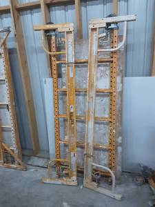 Bil-Jax Utility Scaffold 5 Piece 2-Up, 2-Cross Members, 1-Plank On Wheels 6x6x6