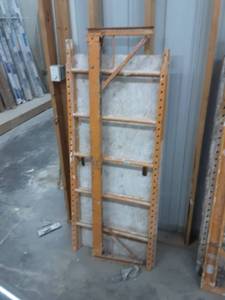 4 Piece Utility Scaffold 2-Up, 1-Cross, 1 Wheel