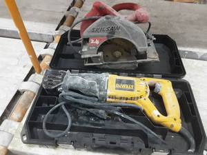 Dewalt Reciprocating Saw, 1-Skil Circular Saw