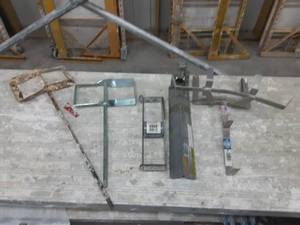 Corner Clincher, Drywall Tape Reel, Mixing Blades, Mud Holder