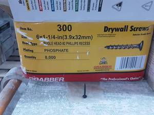 Grabber Drywall Screws