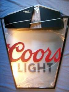 US Bank Stadium Coors Light sign. New in box. As shown.