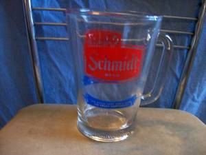 Schmidt Beer Mug. Approx 7 x 5. As shown.
