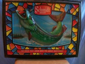 Schmidt Vacu-form fish. Approx. 19 x 14. As shown.