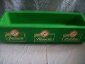 Presidente Beer Trough. Approx. 30 x 10 x 8. Nice condition. As shown.