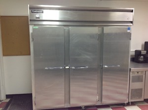 lot 1 image: Continental 3 Door Refrigerator