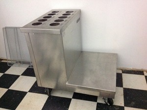 lot 20 image: SS Cart on Wheels