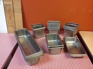 lot 31 image: Assorted SS Pans