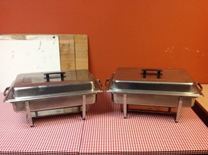 lot 47 image: 2 Chafing Food Warmers