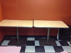 lot 49 image: 2 Tables 24 x 41