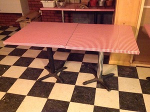 lot 66 image: 2 Tables 30 x 30