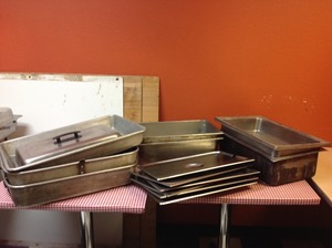 lot 68 image: SS Pans & Covers