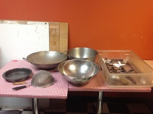 lot 101 image: Everything on Tables