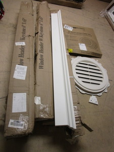 MID-AMERICA WINDOW HEADERS, ROUND CABLE VENT