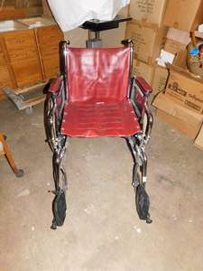 lot 15 image: Manual Wheel Chair