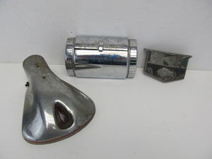 lot 11 image: 3 Vintage Automobile Accessories Kaiser-Frazer etc