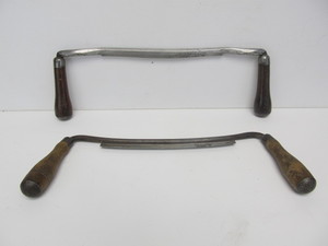 lot 16 image: 2 Antique Draw Knives